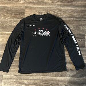 Chicago Triathlon 2024 Black Long Sleeve Shirt